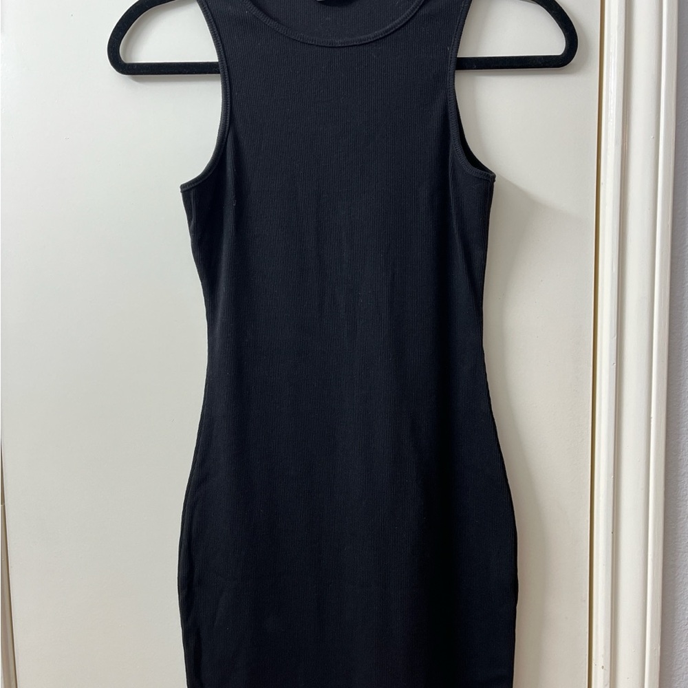 SHEIN Classic Black Sleeveless Mini Dress